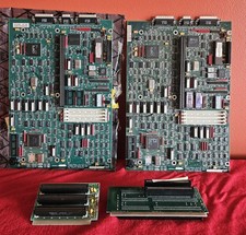 Vintage CompuAdd LP286D 286 Motherboards Intel AMD 12MHz CPUs W/ Riser Boards picture