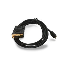 6ft USB C to DB9 Male Serial Port Adapter FTDI Chipset - Black picture