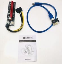 FebSmart ( PCI-E Riser VER006C Adapter Card New X1 To X16 ) New Other picture