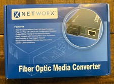 Networx Gigabit Ethernet Fiber Media Converter - UTP to 1000Base-SX-ST Multimode picture