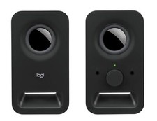 Logitech Z150 Multimedia Speakers Black Rich Stereo Sound Dual Device Connection picture