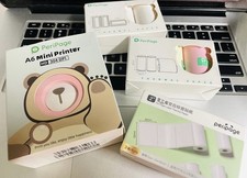 PeriPage A6 Mini Printer, Portable Thermal Printer, Mini Sticker Printer picture