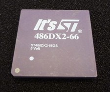 Vintage ST Micro ST486DX2-66GS CPU Socket 3 Vintage Processor IC picture