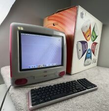 Apple iMac G3 Clear Strawberry PC Computer IN ORIGINAL BOX with Keyboard picture