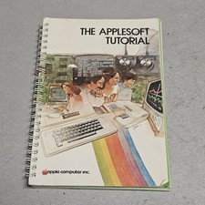 Apple Computer The Applesoft Tutorial Spiral Bound Manual 030-0044-C Vintage 198 picture