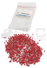 NEW BAG OF 500 THOMAS & BETTS F2027 INSULATED FERRULES 18-17AWG .236