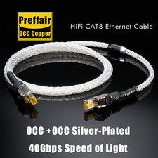 Preffair Cat 8 Ethernet RJ45 Cable Super Speed 40Gbps Patch LAN Network picture