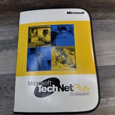 Microsoft TechNet Plus CD Subscription Binder 92 discs 1999-2000 Compete Sets picture