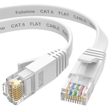 Ethernet Cable 15ft Cat6e Cat6 Patch Cable Snagless RJ45 for PS4 Xbox LAN White picture