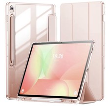 INFILAND Rose Gold Transparent Protective Case for Galaxy Tab S10 FE Read Desc.. picture