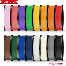 16 Color Pack Elite PLA+ Filament Bundle, Multicolor PLA+ 3D Printer Filament 1. picture
