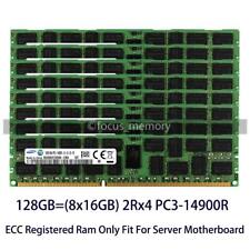 Samsung 128G (8x16GB) 2Rx4 PC3-14900R DDR3-1866 ECC REG RDIMM Server Memory 1.5V picture