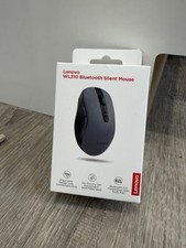 GENUINE Lenovo WL310 Bluetooth Silent Mouse - Ergonomic Wireless grey w/ Battery picture