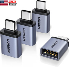 4 Pack USB C to USB Adapter 10Gbps USBC Male to USB 3.2 Female Adapter Type C US picture