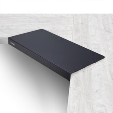 Clamp-On Steel Desk Corner Sleeve for L-Shaped/Corner Desk, for 0.5-1.5In (12.7- picture