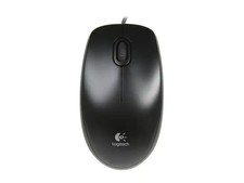 Logitech - B100 Corded Mouse – Wired USB Mouse - Black (910-001439) picture