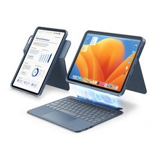 360° Rotating & Detachable Keyboard Case for iPad A16 & iPad 10th gen picture