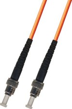 3M Multimode Simplex Fiber Optic Cable 50/125 ST Patch Cable Patch Cord Network picture