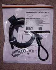 Rocstor Rocbolt Keyless 4 Digit Combination Laptop Lock TAA 6ft  picture