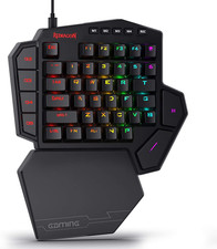 K585 DITI Wired One-Handed RGB Mechanical Gaming Keyboard, 42 Keys Type-C Profes picture