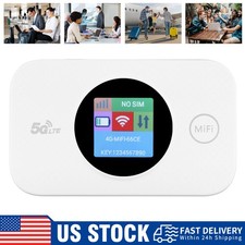 Portable Unlocked 5G LTE Wi-fi Router Mobile Broadband Wireless Modem Hotspot  - picture