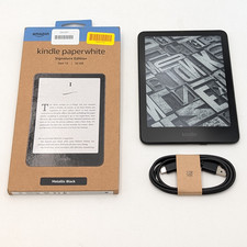 Amazon Kindle Paperwhite Signature Edition 12th Gen 32GB (SA569P) WiFi Only picture