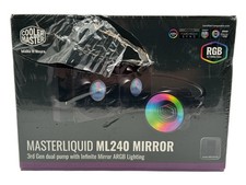Cooler Master ML240 Mirror ARGB 240mm AIO Cooler - READ  picture