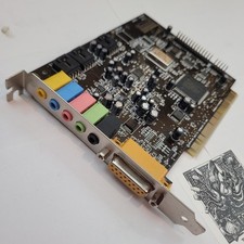 Creative Labs Sound Card CT4830 Sound Blaster Live PCI Vintage Retro Audio picture