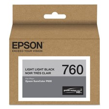 Epson UltraChrome HD Light Black Ink Cartridge T760920 9 Color Set 25.9ml picture