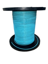 6 Strand Indoor Riser OM3 50um Corning Glass Fiber Optic Cable- 500ft - Aqua picture