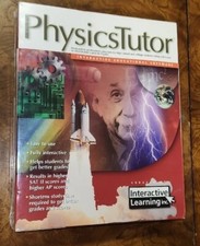 Physics Tutor Interactive Learning CD-ROM Windows 95 98 Brand New Sealed 1999 picture