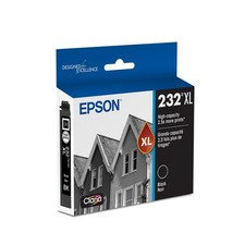 Epson 232XL Black Ink Cartridge T232XL120-S Genuine OEM FREESHIP picture