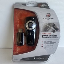 New Targus Wireless Mouse Presenter w/Laser Pointer 50 Foot Range PAUM30U picture
