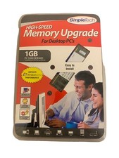 SimpleTech High-Speed Memory Upgrade For Desktop PC’S 1 GB **FREE SAME DAY SHIP* picture