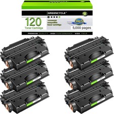 6 PACK - CRG120 120 Toner Cartridge for Canon ImageClass D1120 D1150 D1170 D1180 picture