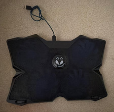 Tree New Bee F5 Laptop Cooling Pad, 4 Fans, 17 in, USB-Powered LED, Black picture