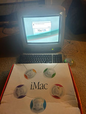 Apple iMac G3 1999 Lime 15in 400MHz 64MB 10GB + Keyboard & Mouse + Accessory Box picture