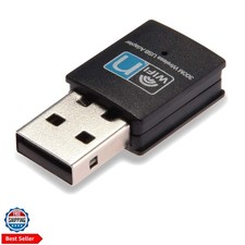 300Mbps USB WiFi Adapter, Wireless LAN Network Card Adapter WiFi Dongle for D... picture