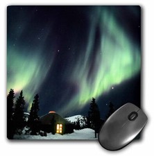 3dRose Alaska, Hot Springs. Aurora Borealis, Northern Lights - US02 FZU0003 - Fr picture
