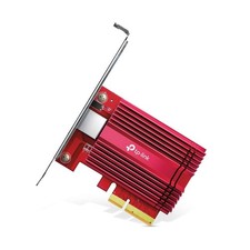 TP-Link 10GB PCIe Network Card (TX401)-PCIe to 10 Gigabit Ethernet red picture