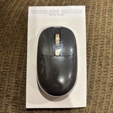 Vivitar Wireless Mouse Retro Style Brand New  picture