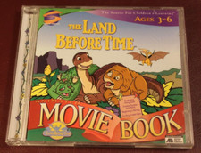 The Land Before Time & An American Tail Animated Movie Book CD-ROM *READ DESC* picture