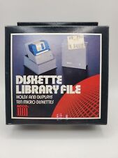 Vintage Acco Diskette Library File 50776 Holds & Displays Ten 10 Micro Diskettes picture