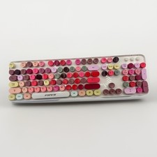 FOPETT Retro Typewriter Style Wireless Bluetooth Keyboard-Full Size picture