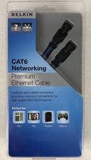 NEW - BELKIN CAT6 PREMIUM Ethernet Network Cable RJ45 7 ft. ~ SEALED picture