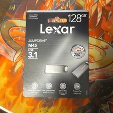 LEXAR JUMPDRIVE M45 128GB USB 3.1 Drive Speed up to 250MB/s Metal Design New picture