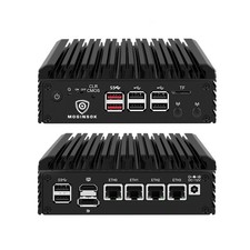 Firewall Appliance Mini PC 2.5Gbe, with 12th N100(up to 3.4GHz) Fanless Mini ... picture