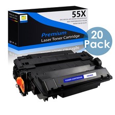 20x Black CE255X Toner Cartridge for HP 55X Laserjet Pro MFP m521dn m521dw 525f picture