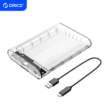 ORICO Type C 3.5'' Hard Drive Enclosure for 2.5/3.5'' SATA HDD Support UASP 16TB picture