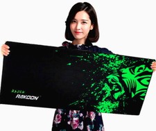 Large XXL Gaming Mouse Pad 900x400x3mm Extended Desk Mat Non Slip Keyboard Mouse picture